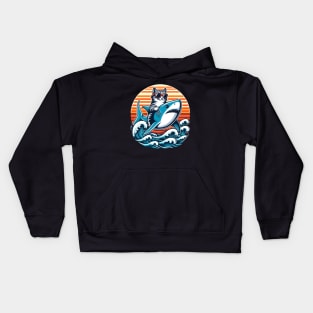 Cat shark Kids Hoodie